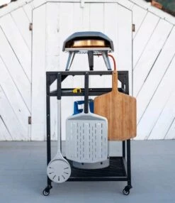 Ooni - Tafel - Medium - Pizza Tafel - 60x80x 90cm - RVS - Zwart -Keuken Accessoires Verkoop 1035x1200