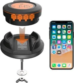 ToGrill - Smart Bluetooth Barbecue Dome Thermometer Met 2 Probes AT-02 | Draadloze Slimme BBQ Vleesthermometer Met App | -Keuken Accessoires Verkoop 1061x1200 2