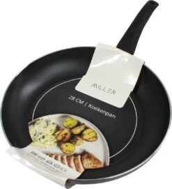 Miller Koekenpan Inductie 28cm - Alle Warmtebronnen - Anti Aanbaklaag -Keuken Accessoires Verkoop 1093x1200 1