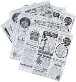 Rainbecom - 50 Stuks - 19 X 17 Cm - Hamburger Zakje Papier - Vetvrij Papier - Papieren Zak Voor Sandwiches - Krant 8 Rainbecom - 50 Stuks - 19 X 17 Cm - Hamburger Zakje Papier - Vetvrij Papier - Papieren Zak Voor Sandwiches - Krant -Keuken Accessoires Verkoop 1119x1200