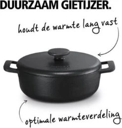 Brabantia The Dutch Braadpan - Matt Black - 28 Cm - Gietijzer 17 Brabantia The Dutch Braadpan - Matt Black - 28 Cm - Gietijzer -Keuken Accessoires Verkoop 1143x1200 2