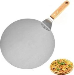 Luxe Pizzaschep Voor Verse Pizza - Extra Groot - RVS 30CM - Grote Pizza Schep Voor Oven Of BBQ Barbecue - Hout Handvat - Pizzaspatel Voor Zelfgemaakte Ovenpizza -Keuken Accessoires Verkoop 1180x1200 1
