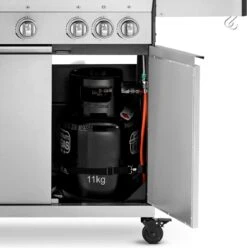 Burnhard Gas BBQ Big FRED Deluxe - 4 Branders - Incl. Keramische Infraroodbrander & Afdekhoes - Deluxe -Keuken Accessoires Verkoop 1193x1200 5