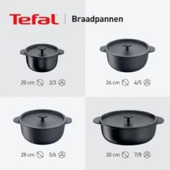 Tefal Trattoria Braadpan - Ø24 Cm -Keuken Accessoires Verkoop 1194x1200
