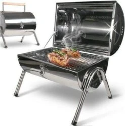 BBQ Collection Houtskoolbarbecue - Cilinder - Chroom 20 BBQ Collection Houtskoolbarbecue - Cilinder - Chroom -Keuken Accessoires Verkoop 1197x1200 11