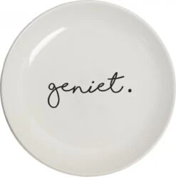 Gusta - Gebaksbordjes - ø 15 Cm - Set 4 Stuks - Porselein - Wit -Keuken Accessoires Verkoop 1197x1200 4