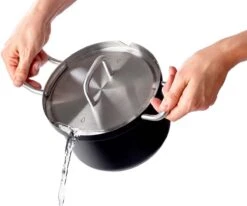 BK Q-linair Master Black Kookpannenset - 5-delig - Veilig Afgietsysteem - Inductie -Keuken Accessoires Verkoop 1200x1002