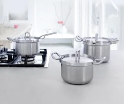 BK Q-linair Master RVS Pannenset - 5-delig - Veilig Afgietsysteem -Keuken Accessoires Verkoop 1200x1008