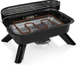 Princess 112252 Hybride Barbecue – Elektrische BBQ - Tafelmodel - 2000W - 44x 29cm - Gebruik Elektrisch Of Met Kolen -Keuken Accessoires Verkoop 1200x1018