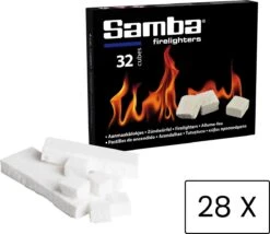 Samba Aanmaakblokjes Wit - Kerosine - 896 Stuks - Omdoos -Keuken Accessoires Verkoop 1200x1038 4
