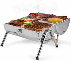 BBQ Collection Houtskoolbarbecue - Cilinder - Chroom 22 BBQ Collection Houtskoolbarbecue - Cilinder - Chroom -Keuken Accessoires Verkoop 1200x1046