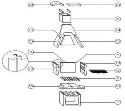 Integard Tuinhaard Houtskoolbarbecue Beton Nr. 9 -Keuken Accessoires Verkoop 1200x1071