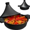 BIKO | Luxe Aluminium Tajine Inductie| Tagine | Geschikt Voor 4-8 Personen - Inductie - Zwart -Keuken Accessoires Verkoop 1200x1094