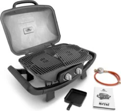 Burnhard Draagbare 2-Branders Gasbarbecue - Afdekhoes - BBQ Wayne -Keuken Accessoires Verkoop 1200x1099 1
