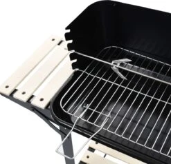 Verrijdbare Barbecue – Houtskool/Briketten - Verstelbare Grillplaat – Houten Tafel – Winscherm – Gewicht 5.9kg 17 Verrijdbare Barbecue – Houtskool/Briketten - Verstelbare Grillplaat – Houten Tafel – Winscherm – Gewicht 5.9kg -Keuken Accessoires Verkoop 1200x1158 1