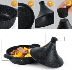 Aluminium Tajine Agadir XL 32 Cm- Geschikt Ook Voor Inductie -Keuken Accessoires Verkoop 1200x1172