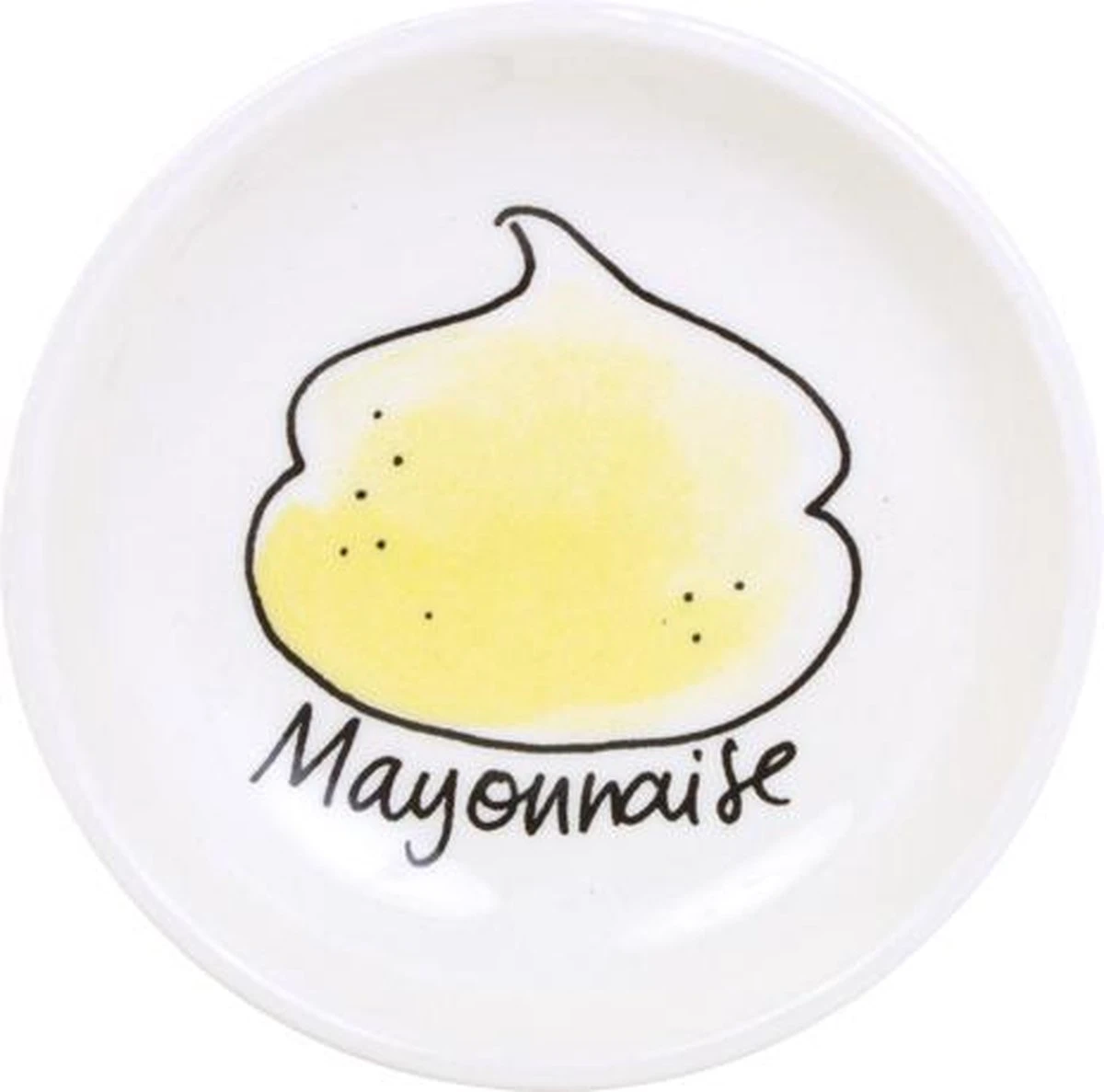 Blond Amsterdam Snack Schaaltje Mayonaise - Ø 8 Cm 3 Blond Amsterdam Snack Schaaltje Mayonaise - Ø 8 Cm