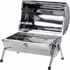 BBQ Collection Houtskoolbarbecue - Cilinder - Chroom 26 BBQ Collection Houtskoolbarbecue - Cilinder - Chroom -Keuken Accessoires Verkoop 1200x1193 4
