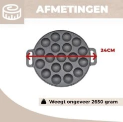 Poffertjespan - Geschikt Voor Alle Fornuizen - Poffertjesmaker - Poffertjespan Inductie - Poffertjespan Electrisch -Keuken Accessoires Verkoop 1200x1195