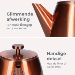 Vaja® Theepot Juliette Rosé Dubbelwandig -Keuken Accessoires Verkoop 1200x1196 3