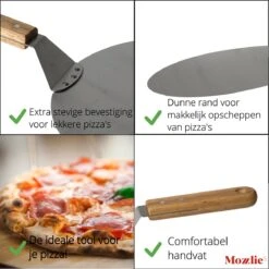 Pizzaschep 30 Cm Voor Oven Of BBQ - Rond - RVS - Met Houten Handvat 8 Pizzaschep 30 Cm Voor Oven Of BBQ - Rond - RVS - Met Houten Handvat -Keuken Accessoires Verkoop 1200x1198 33