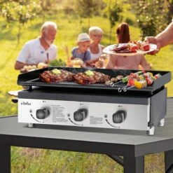Bighorn Plancha Grill - Gasbarbecue – Tabletop – Draagbaar – 3 Branders -Keuken Accessoires Verkoop 1200x1200 1018