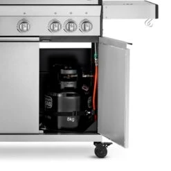 Burnhard Gas BBQ Big FRED Deluxe - 4 Branders - Incl. Keramische Infraroodbrander & Afdekhoes - Deluxe -Keuken Accessoires Verkoop 1200x1200 1048