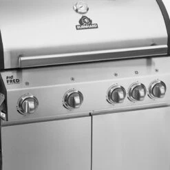Burnhard Gas BBQ Big FRED Deluxe - 4 Branders - Incl. Keramische Infraroodbrander & Afdekhoes - Deluxe -Keuken Accessoires Verkoop 1200x1200 1050