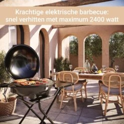 SUNTEC Elektrische BBQ 9493 - Geschikt Voor Buiten Als Tafelbarbecue Of Staande Barbecue - Barbecue Voor Balkon, Terras, Tuin En Camping - Elektrisch Barbecueën Met Max. 2400 Watt - Mobiel Onderstel -Keuken Accessoires Verkoop 1200x1200 1073