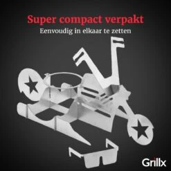 GrillX Beer Can Chicken Houder - Kiphouder Motorcycle - BBQ Accesoires - Bierkip - Barbeque Gereedschap - Chicken Sitter -Keuken Accessoires Verkoop 1200x1200 1158