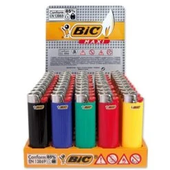 BIC Lighter Aansteker Maxi J26 Display(50stuks)