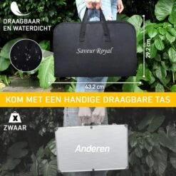 Saveur Royal® 35-delige Barbecue Gereedschapset In Roestvrij Staal - BBQ Grill Set Met Draagtas - Barbecuegerei-sets - Barbecue Accessoires Gereedschap - 35-delig -Keuken Accessoires Verkoop 1200x1200 1162