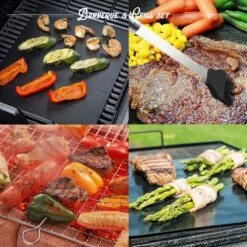Mountain Jack® 40-Delige Luxe BBQ Grill Accessoires Set In Roestvrij Staal – Barbecue Gereedschap – Tangenset, Vlees Thermometer, Vleestang, Borstel, Spiezen, Vleesmes, Vleesvork 22 Mountain Jack® 40-Delige Luxe BBQ Grill Accessoires Set In Roestvrij Staal – Barbecue Gereedschap – Tangenset, Vlees Thermometer, Vleestang, Borstel, Spiezen, Vleesmes, Vleesvork -Keuken Accessoires Verkoop 1200x1200 1168