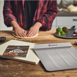 Burnhard Pizzasteen 38 X 30 X 1,5 Cm + Pizzaschep 22 Burnhard Pizzasteen 38 X 30 X 1,5 Cm + Pizzaschep -Keuken Accessoires Verkoop 1200x1200 1184