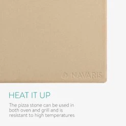 Navaris Pizzasteen XL Voor Oven En Barbecue - Rechthoekige Pizzaplaat 38 X 30 Cm - Inclusief Pizzaschep Met Extra Lang Handvat En Receptenboek -Keuken Accessoires Verkoop 1200x1200 1204