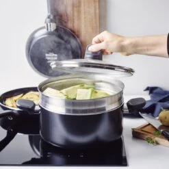 GreenPan Memphis Pannenset - 20-delig - Zwart - Inductie - PFAS-vrij -Keuken Accessoires Verkoop 1200x1200 199