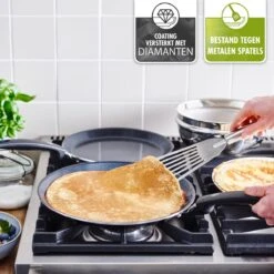 GreenPan Essentials Pannenkoekenpan 24cm - Zwart - Inductie - PFAS-vrij 24 GreenPan Essentials Pannenkoekenpan 24cm - Zwart - Inductie - PFAS-vrij -Keuken Accessoires Verkoop 1200x1200 259