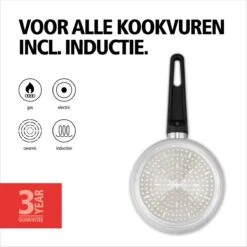 BRABANTIA INDU+ Steelpan Met Deksel - Keramische Antiaanbaklaag - Ø 16 Cm - Inductie - Pfas Vrij -Keuken Accessoires Verkoop 1200x1200 279