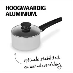 BRABANTIA INDU+ Steelpan Met Deksel - Keramische Antiaanbaklaag - Ø 16 Cm - Inductie - Pfas Vrij -Keuken Accessoires Verkoop 1200x1200 280