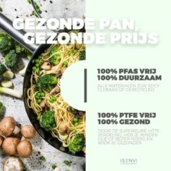 ISENVI Avon Keramische Wok Met Deksel 36 CM - Ergo Greep -Keuken Accessoires Verkoop 1200x1200 333