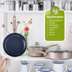 GreenPan Cambridge Koekenpan 20cm - Brons - Inductie - PFAS-vrij -Keuken Accessoires Verkoop 1200x1200 502