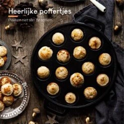 Ocina Poffertjespan Accessoires Set - Doseerfles - Poffertjes Spuitfles - 6x Poffertjes Vork - Kwast - Siliconen Kwast - Bakkwast - Gratis Poffertjes E-Book -Keuken Accessoires Verkoop 1200x1200 540