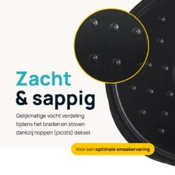 MOA Gietijzeren Braadpan - Inhoud 7,1 Liter - 29CM - Rond - Alle Warmtebronnen - Ook Voor Inductie - Gewicht 7,6 Kg - Zwart - MC29B 15 MOA Gietijzeren Braadpan - Inhoud 7,1 Liter - 29CM - Rond - Alle Warmtebronnen - Ook Voor Inductie - Gewicht 7,6 Kg - Zwart - MC29B -Keuken Accessoires Verkoop 1200x1200 566