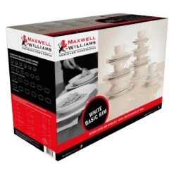 Maxwell And Williams White Basic Rim Koffie- En Dinerset - 30-delig - Wit -Keuken Accessoires Verkoop 1200x1200 657