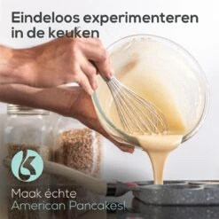 Culistar Pannenkoekenpan Inductie - Pancake Pan - Omeletpan - Omeletmaker - Eierpan - Inclusief Receptenboekje -Keuken Accessoires Verkoop 1200x1200 70