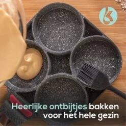 Culistar Pannenkoekenpan Inductie - Pancake Pan - Omeletpan - Omeletmaker - Eierpan - Inclusief Receptenboekje -Keuken Accessoires Verkoop 1200x1200 71