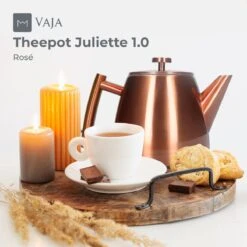 Vaja® Theepot Juliette Rosé Dubbelwandig -Keuken Accessoires Verkoop 1200x1200 724