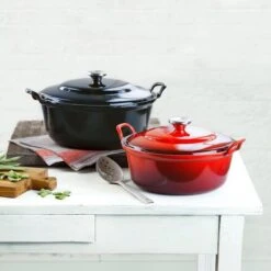 Le Creuset Braadpan Faitout Tradition Kersenrood - ø 24 Cm / 3 Liter -Keuken Accessoires Verkoop 1200x1200 74