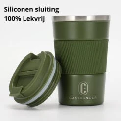 Castagnola Design RVS Koffiebeker To Go - Groen - 380ml - Thermosbeker - Theebeker 14 Castagnola Design RVS Koffiebeker To Go - Groen - 380ml - Thermosbeker - Theebeker -Keuken Accessoires Verkoop 1200x1200 742