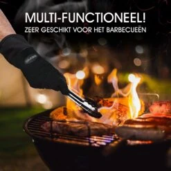 Sense Of Taste Ovenwanten - 2 Stuks - Ovenhandschoenen - Hittebestendig - 230°C - Siliconen - Zwart - Koken - Extra Lang -Keuken Accessoires Verkoop 1200x1200 764